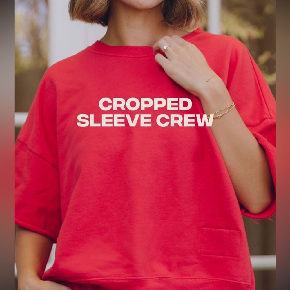 Daily Drills Cropped Short Sleeve